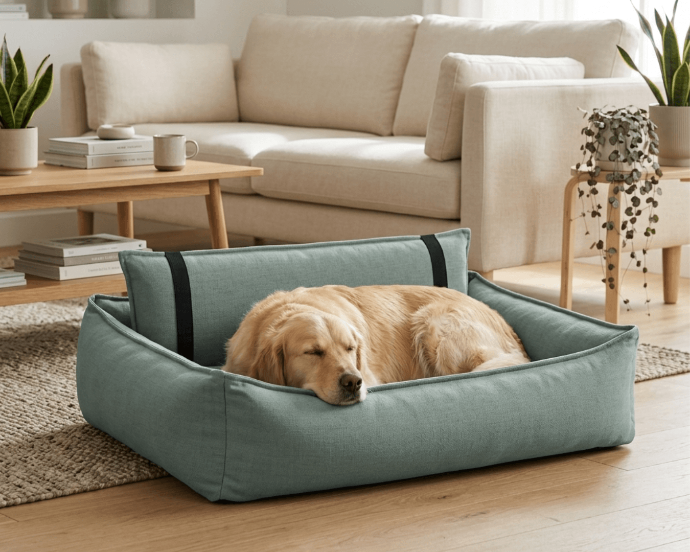 Woofwonder orthopädisches Hundebett - Türkis