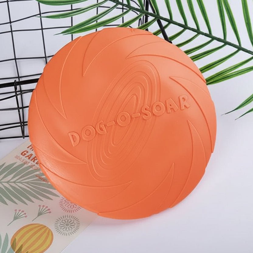 Robustes Hundefrisbee aus Gummi – langlebig, leicht & ideal zum Apportieren - WoofWonder